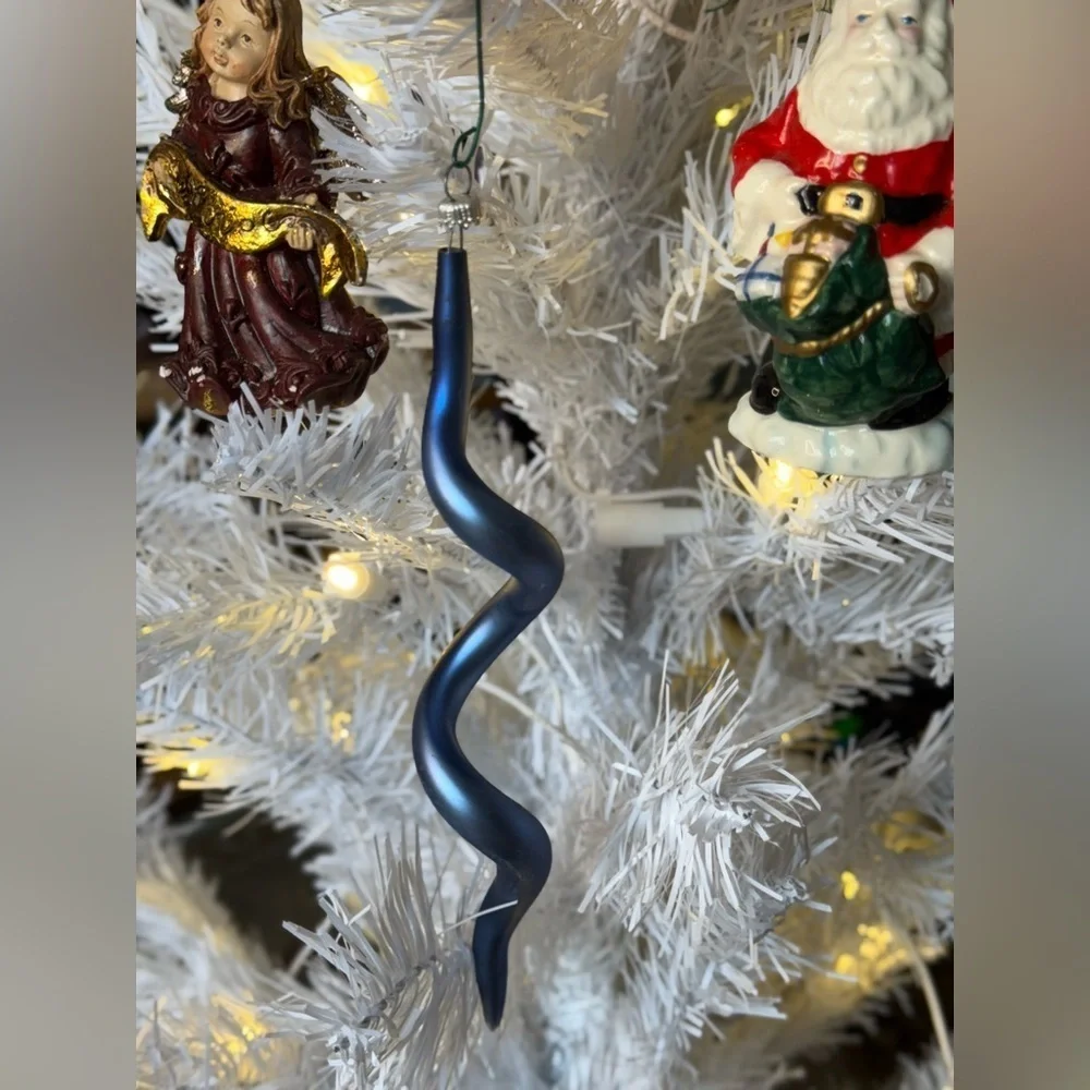 Festive Snowman and Santa Holiday Ornaments Set